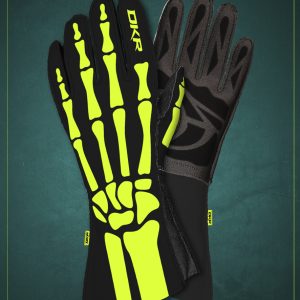 Luva de Pilotagem DKR Bones (Esqueleto) - Coleção 2023