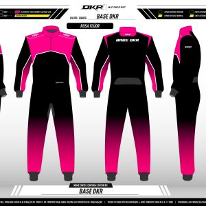 Macacão Linha Rosa Fluor