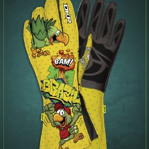 Luva DKR Parrot (Comic) | Kart e Pilotagem | DKR Motorsport